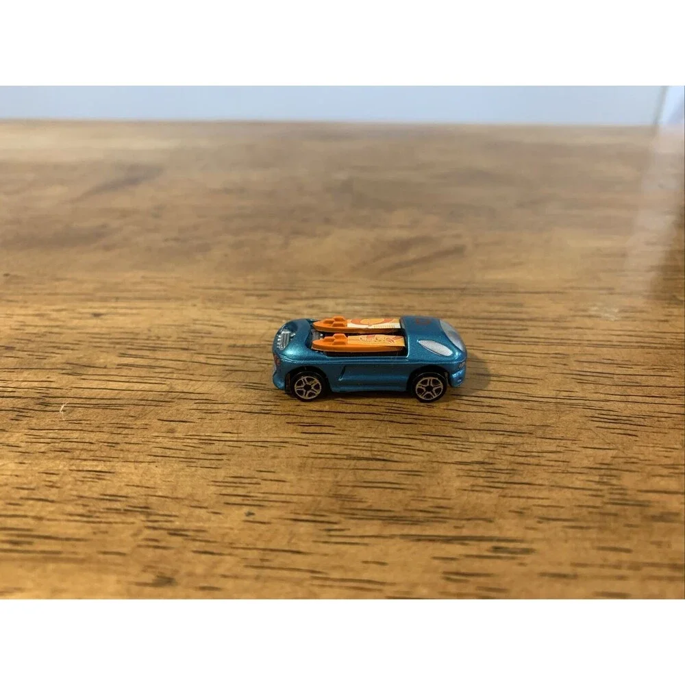 Hot Wheels Micro Machines Deora ll -2002-Wave Ripper-Teal-Blue-Orange Surfboards